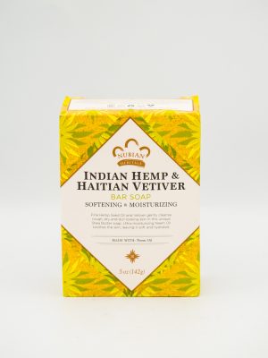 Nubian Heritage Indian hemps and haitian vetiver - Savon (142 g)